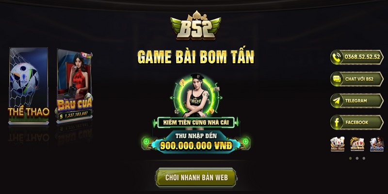 B52 club là cổng game có tiếng trên thị trường giải trí online,